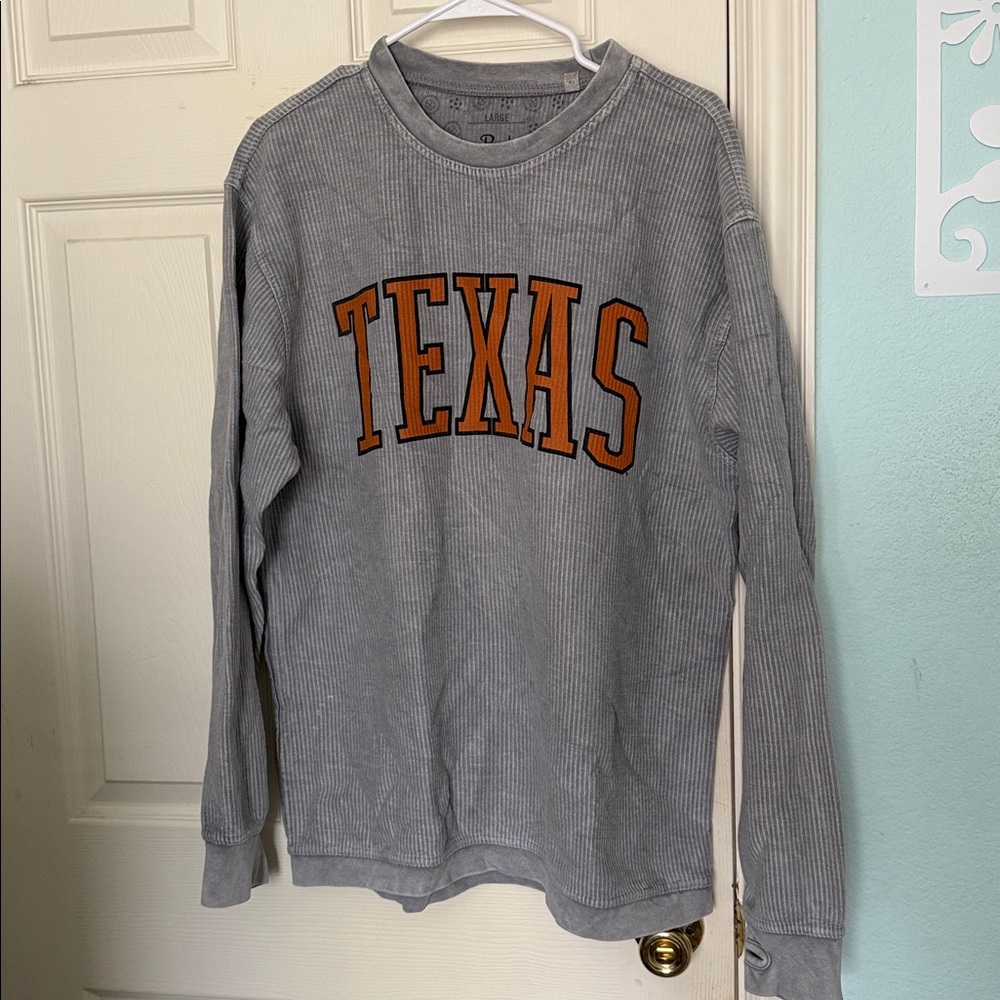 Texas Longhorns Ribbed Crewneck